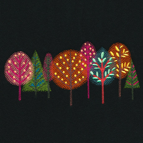 Fall Forest Border