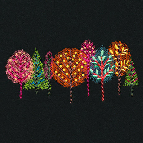 Fall Forest Border