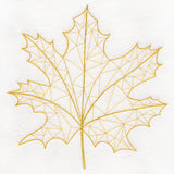 Nature's Geometry Maple Leaf