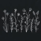 Wildflower Blooms Border