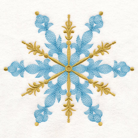 Frosted Snowflake
