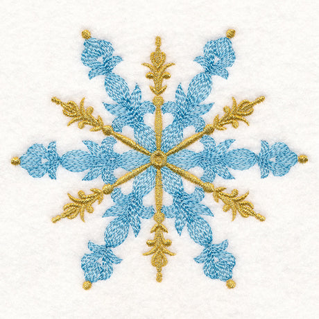 Frosted Snowflake