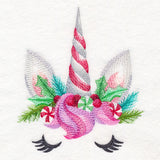 Enchanting Christmas Unicorn Face
