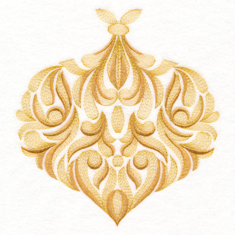 Christmas Baroque Ornament
