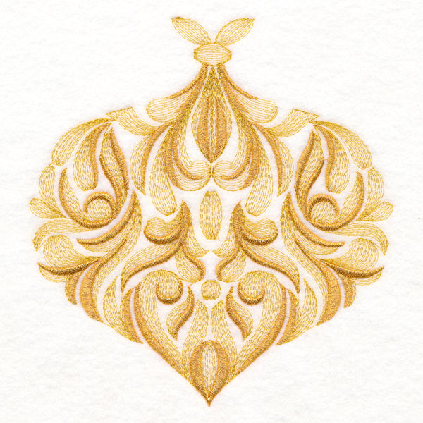 Christmas Baroque Ornament