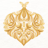 Christmas Baroque Ornament