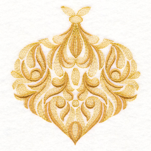 Christmas Baroque Ornament