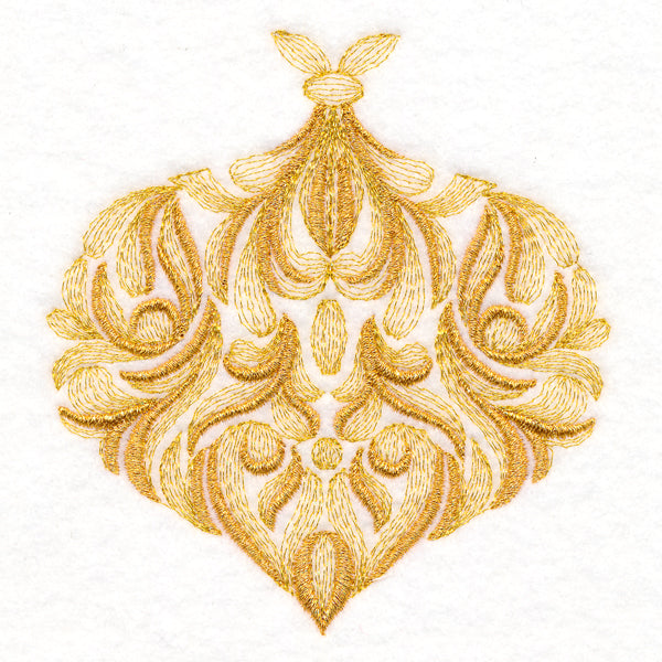 Christmas Baroque Ornament