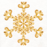 Christmas Baroque Snowflake