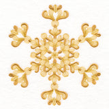 Christmas Baroque Snowflake