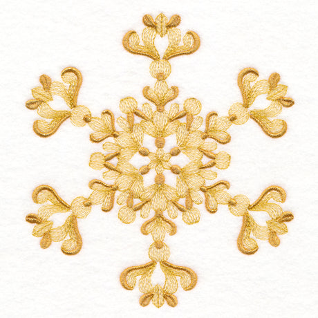 Christmas Baroque Snowflake