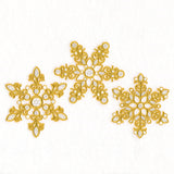 Dazzling Diamond Snowflake Trio