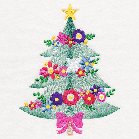 Merry Modern Christmas Tree