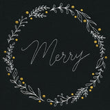 Modern Merry Wreath