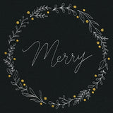 Modern Merry Wreath