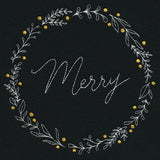 Modern Merry Wreath