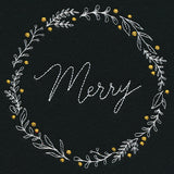Modern Merry Wreath