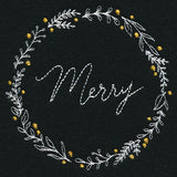 Modern Merry Wreath