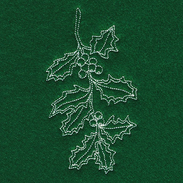 Festive Boughs - Holly & Berries