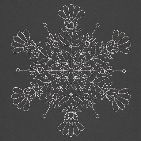 Blossoming Winter Snowflake
