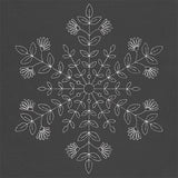 Botanical Winter Snowflake
