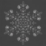 Botanical Winter Snowflake