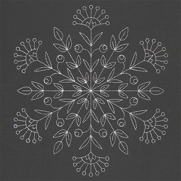 Blooming Winter Snowflake