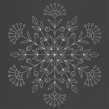 Blooming Winter Snowflake