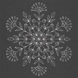 Blooming Winter Snowflake