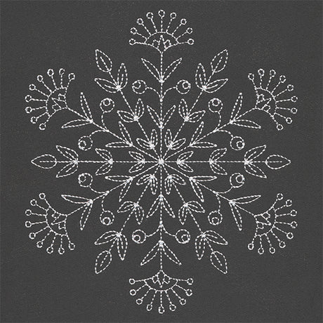 Blooming Winter Snowflake