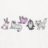 Winter Friends Border