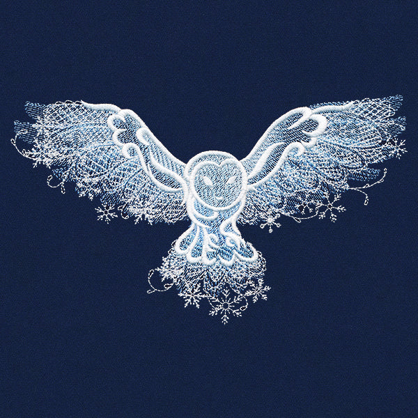 Snow Baroque Owl