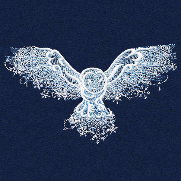 Snow Baroque Owl