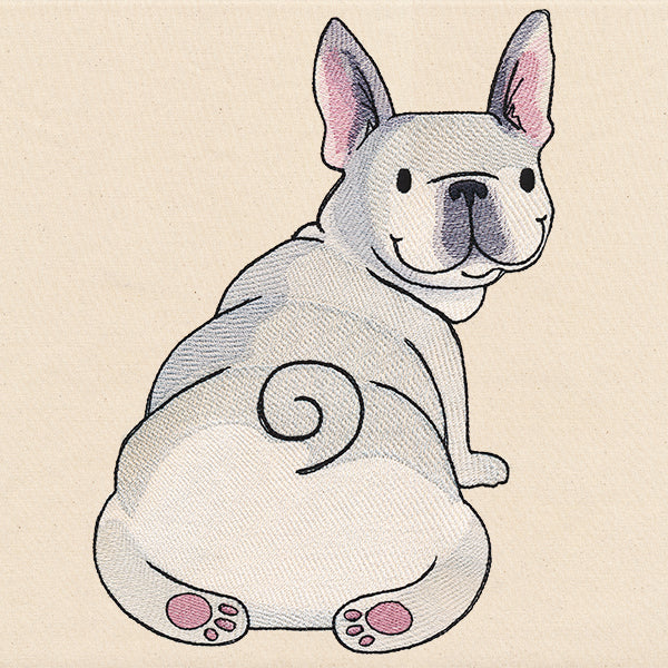 Rearview Frenchie