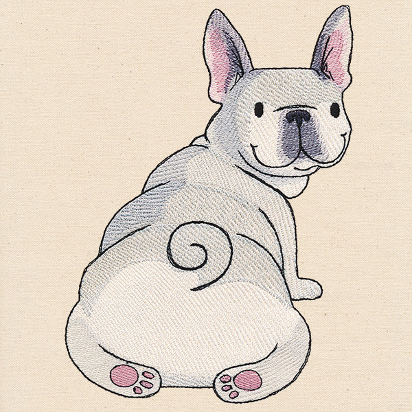 Rearview Frenchie
