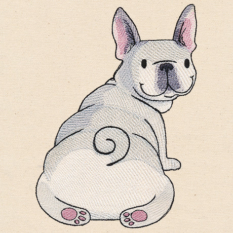 Rearview Frenchie