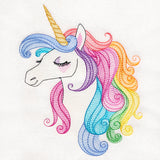Rainbow Glam Unicorn