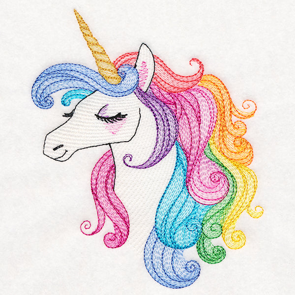 Rainbow Glam Unicorn