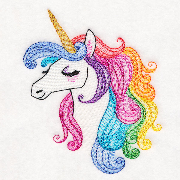Rainbow Glam Unicorn