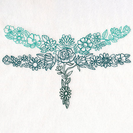 Floral Dragonfly