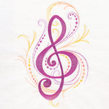 Treble Clef Flourish