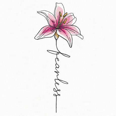 Fearless Lily in Bloom