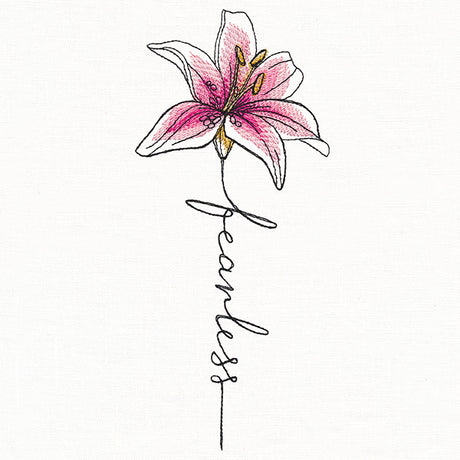 Fearless Lily in Bloom