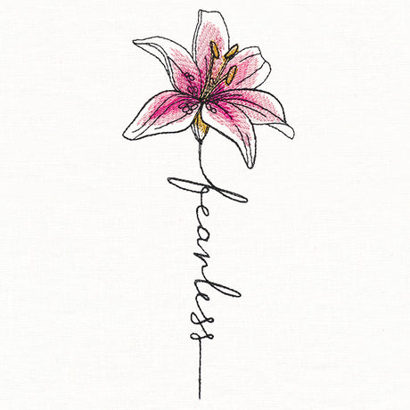 Fearless Lily in Bloom