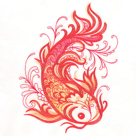 Fanciful Flourishes - Koi