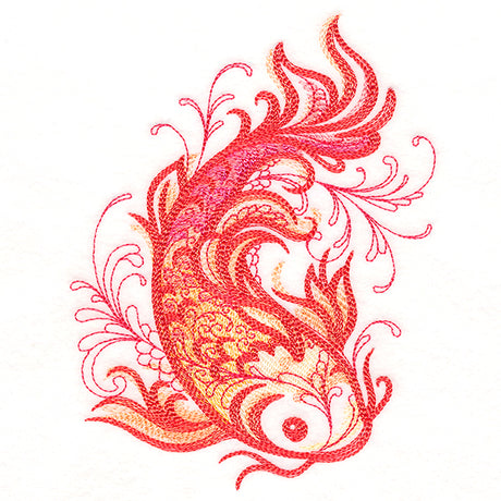 Fanciful Flourishes - Koi
