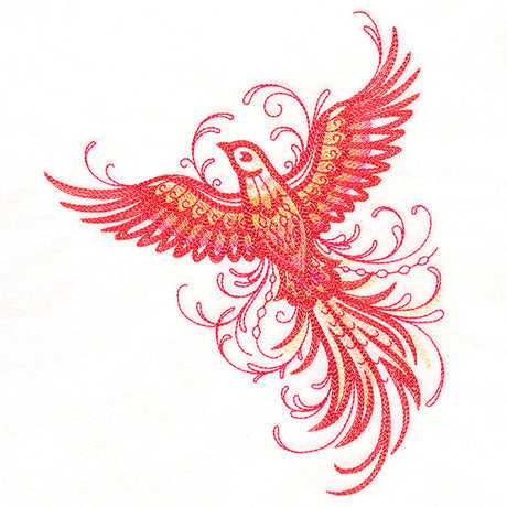 Fanciful Flourishes - Bird