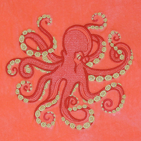 Gilded Dreams Octopus (Embossed)