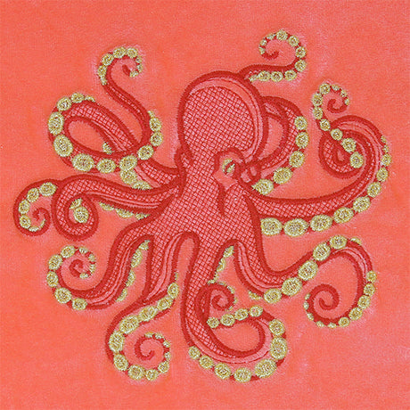 Gilded Dreams Octopus (Embossed)