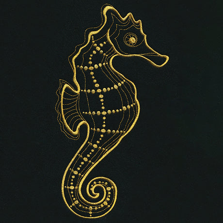Gilded Seahorse